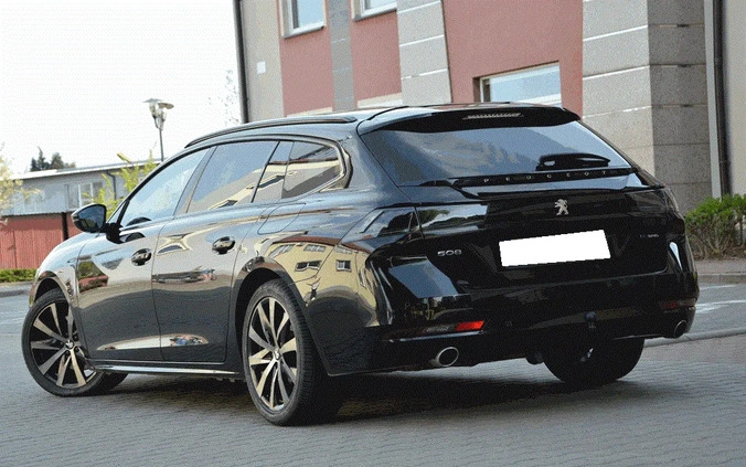 Peugeot 508 cena 85700 przebieg: 154000, rok produkcji 2020 z Kłobuck małe 466